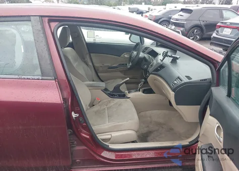 2012 Honda Civic Lx из США, поврежденный, VIN 19XFB2F55CE315312